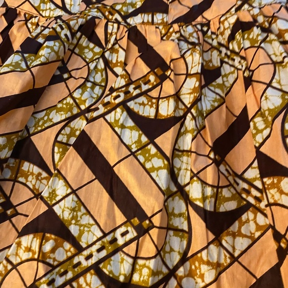 New The Oula Company Anywhere Printed A-Line Dress (25) - Picture 3 of 6